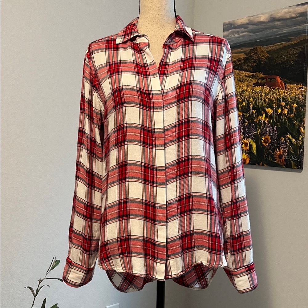 Sam Edelman High Low Button Down